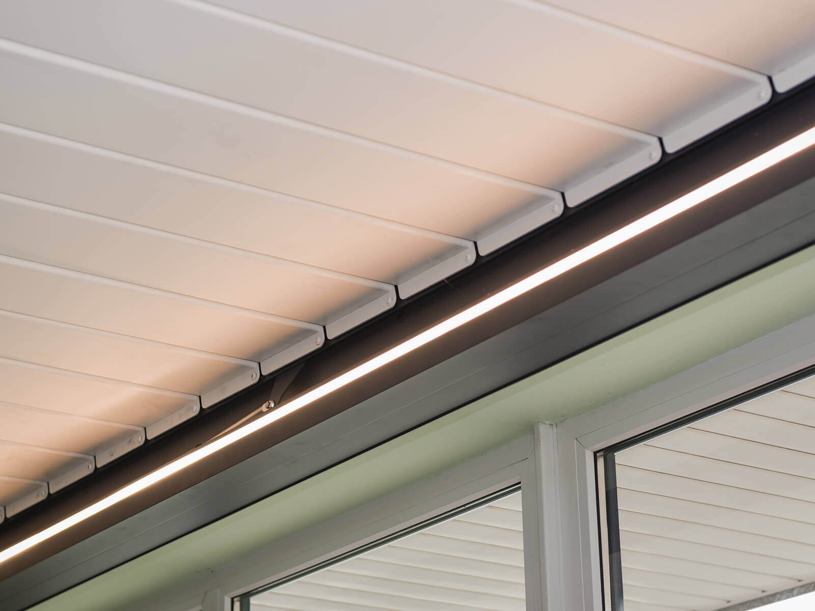 Light-Strip zur Beleuchtung von Wintergärten